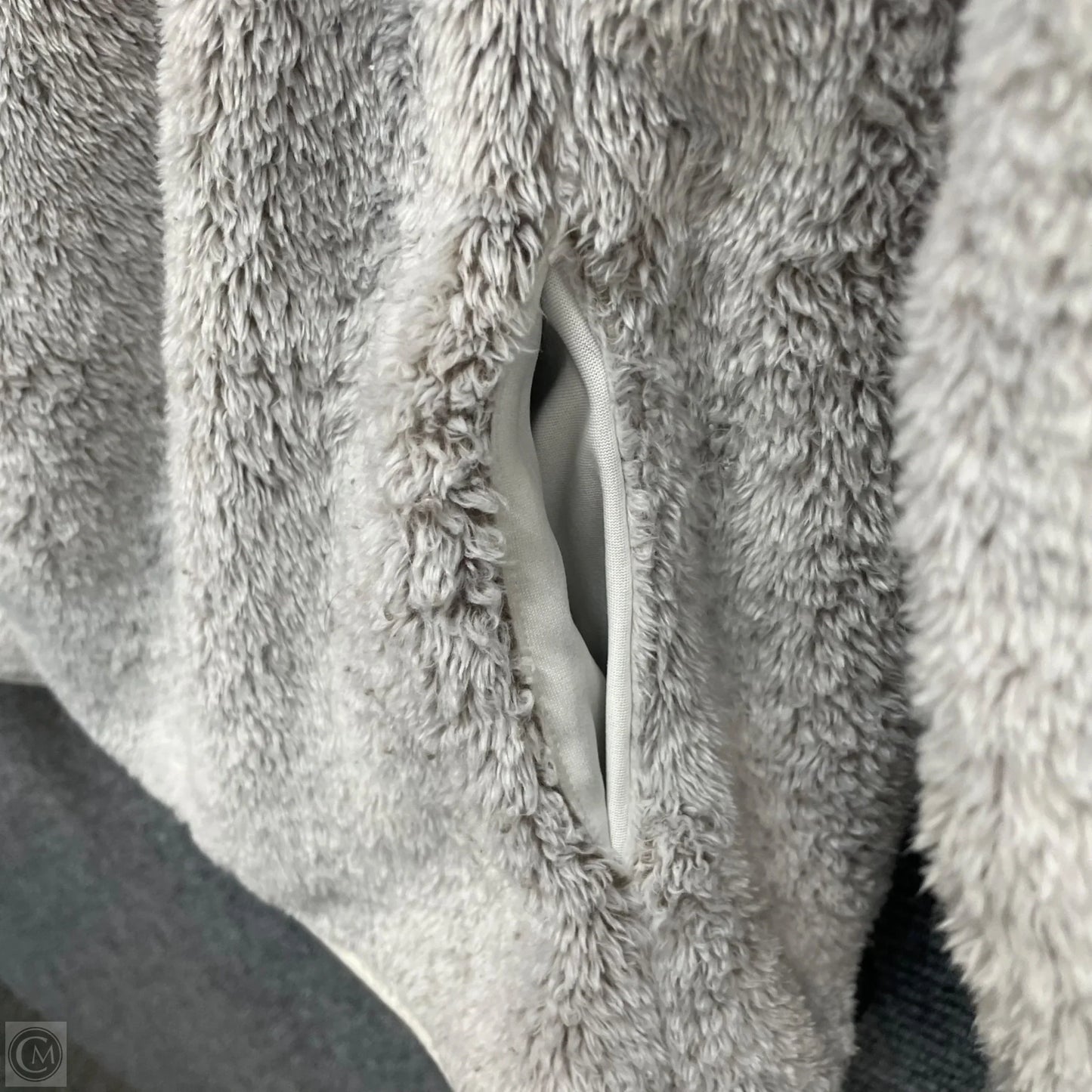 Jacket Fleece By St Johns Bay In Brown, Size: M