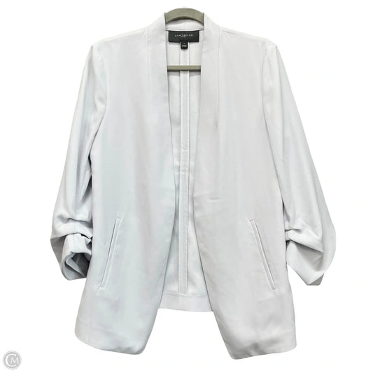Blazer By Ann Taylor In Grey, Size: 6