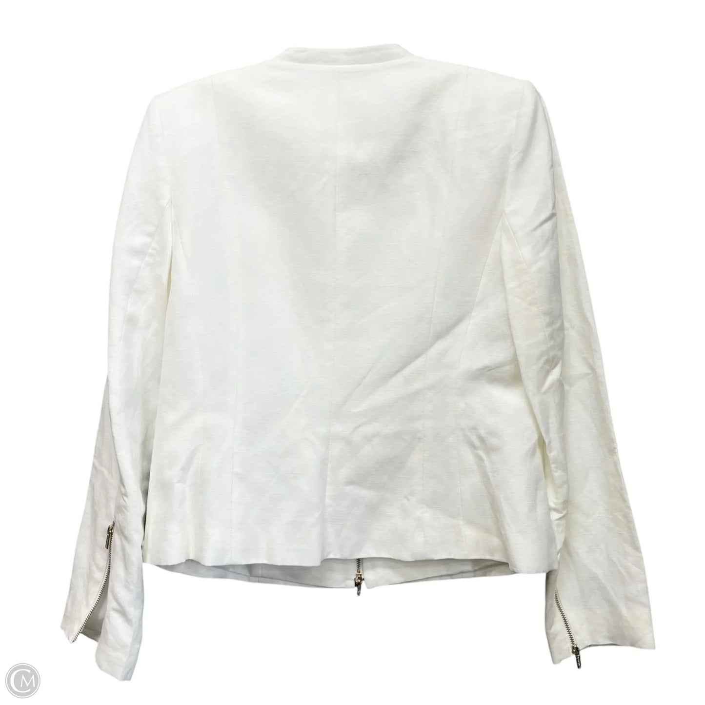 Blazer By Calvin Klein In Ivory, Size: 14