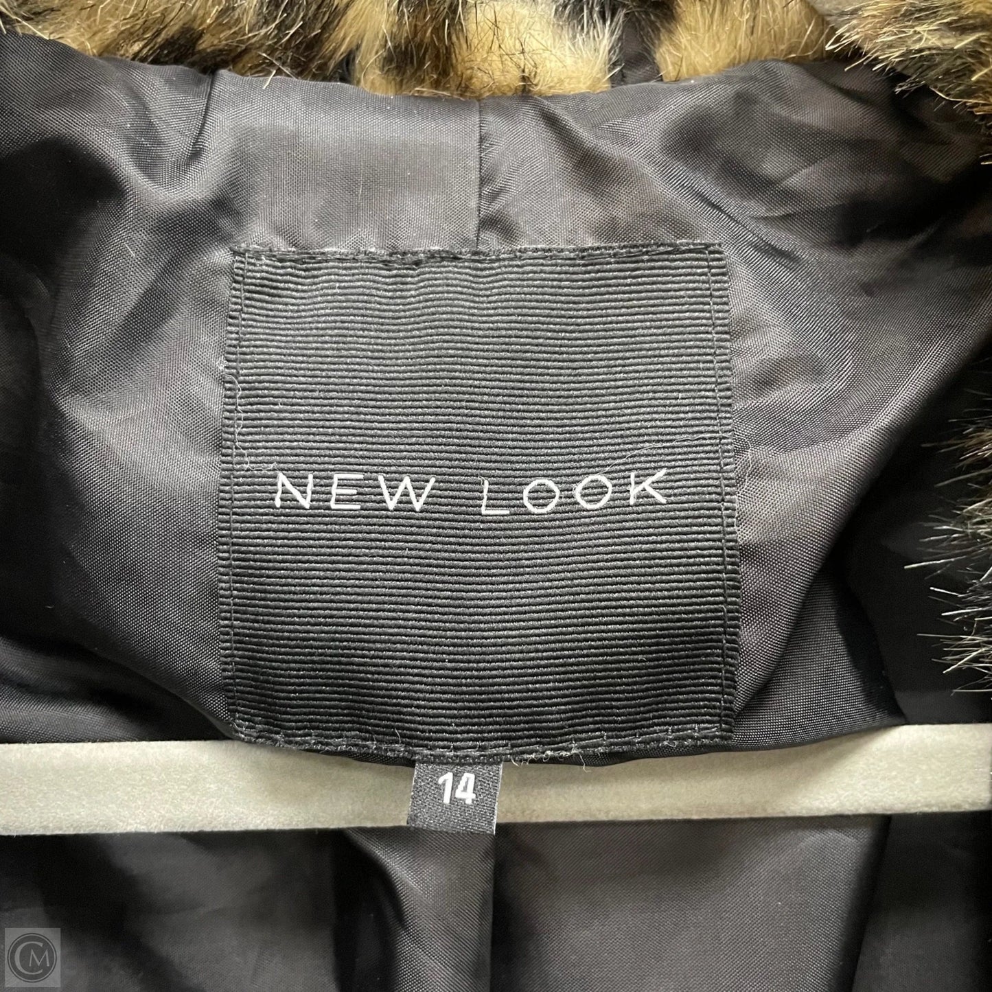 Coat Faux Fur & Sherpa By New Look In Animal Print, Size: 14