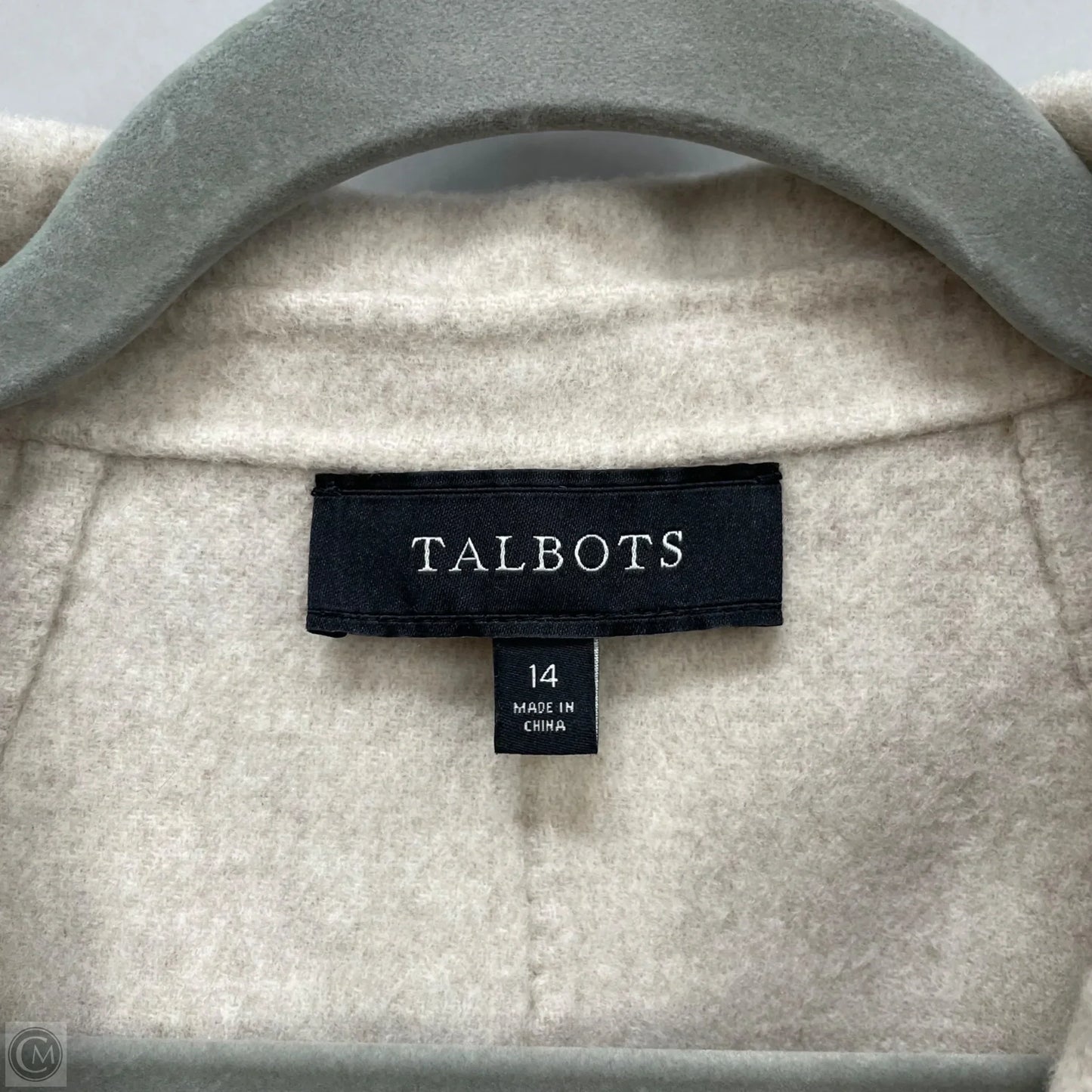 Blazer By Talbots In Beige, Size: 14