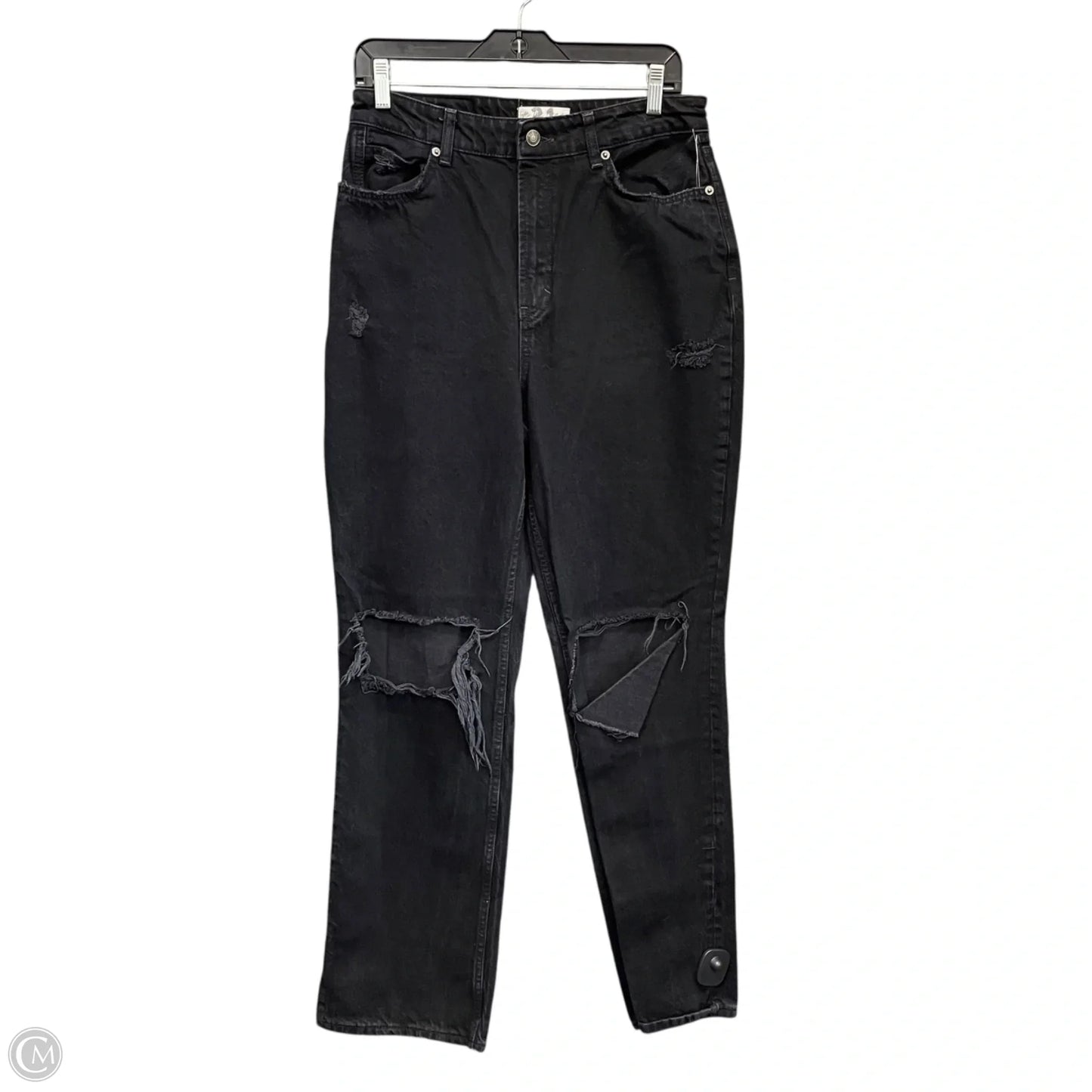 Jeans Straight By We The Free In Black, Size: 12