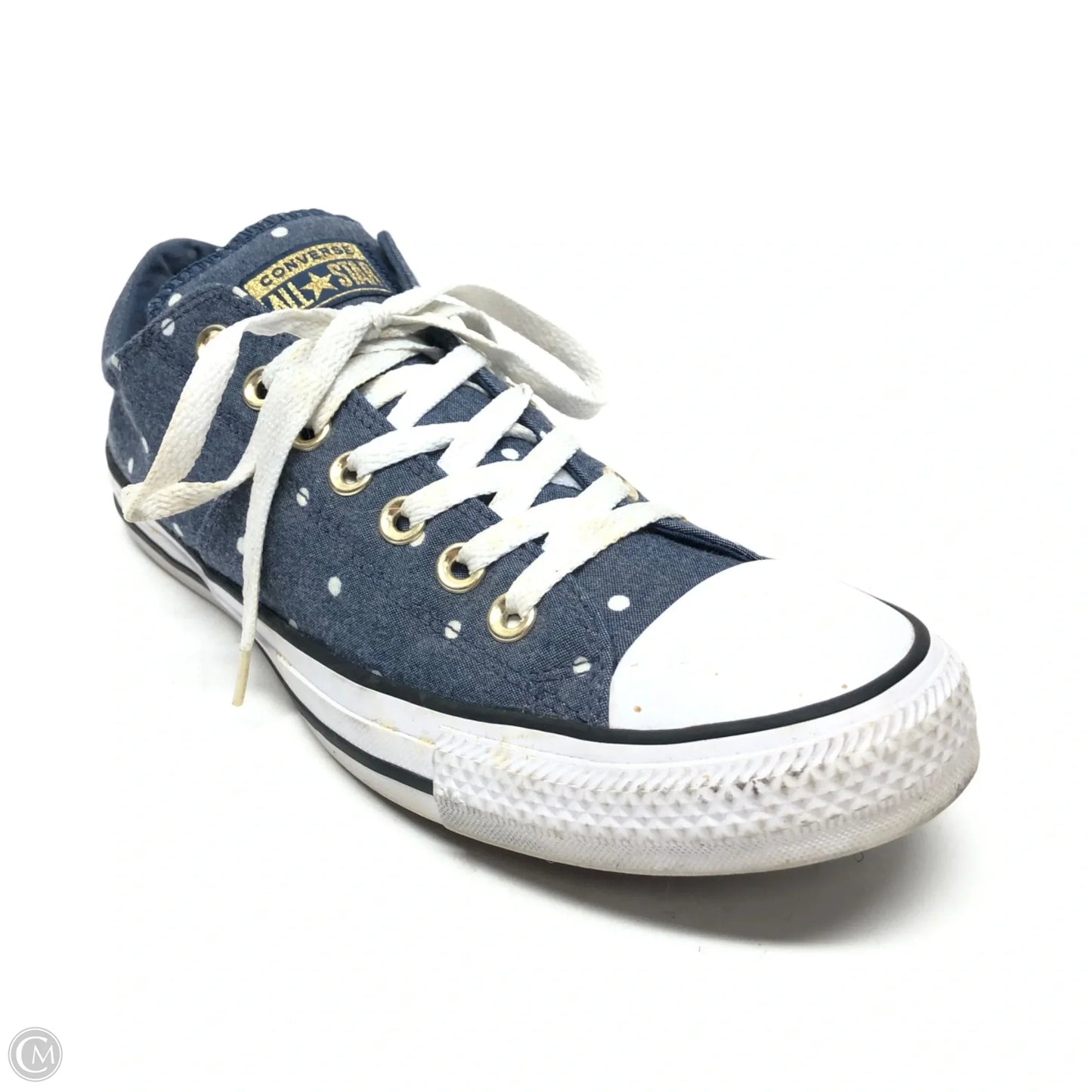 Shoes Sneakers By Converse In Blue & White, Size: 10.5