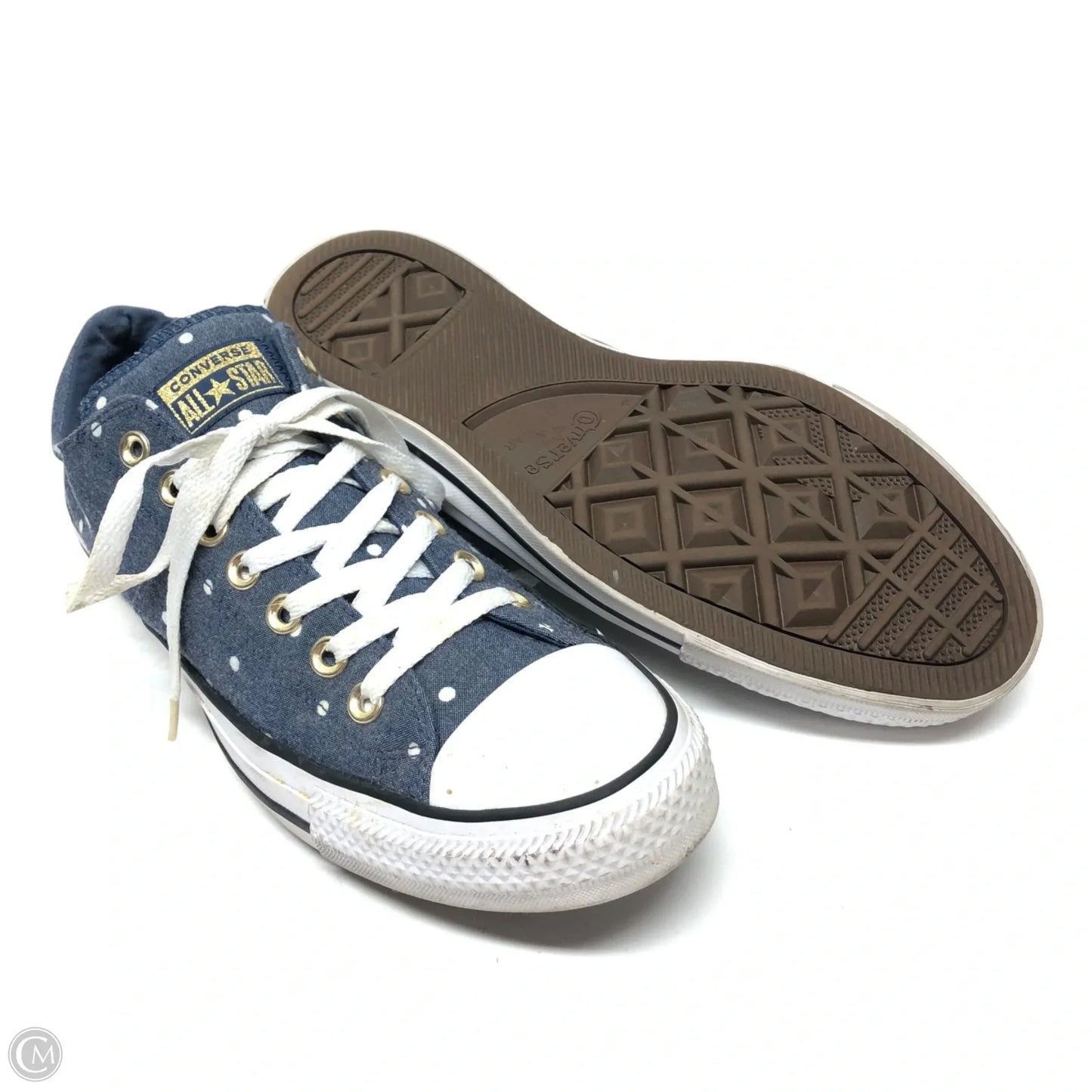 Shoes Sneakers By Converse In Blue & White, Size: 10.5