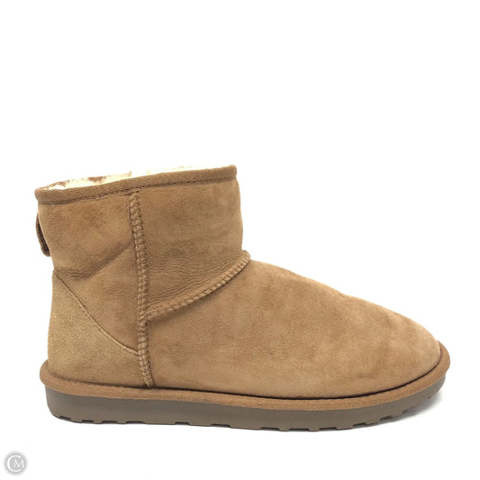 Boots Ankle Flats By Members Mark In Tan, Size: 10