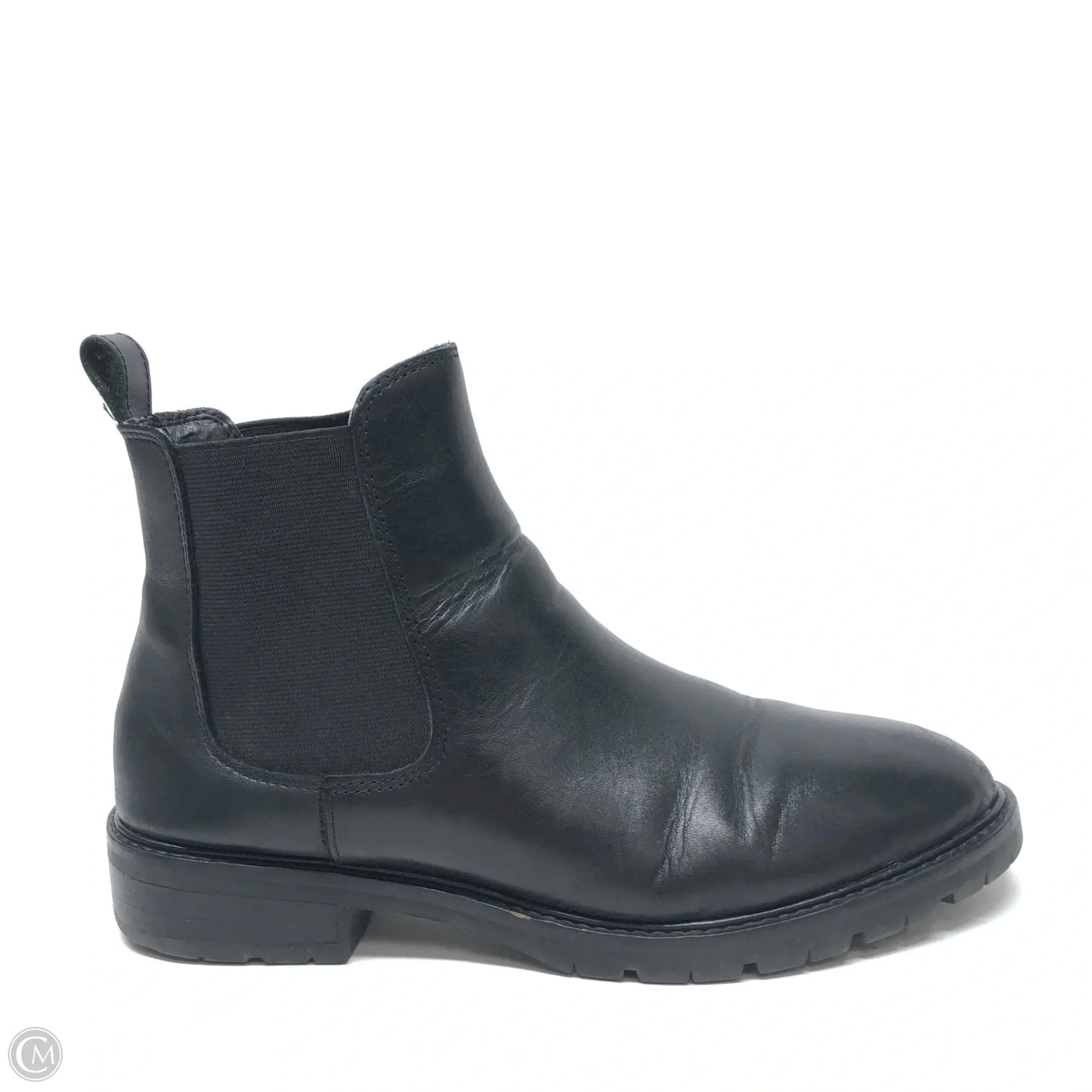 Boots Ankle Flats By Steve Madden In Black, Size: 8.5