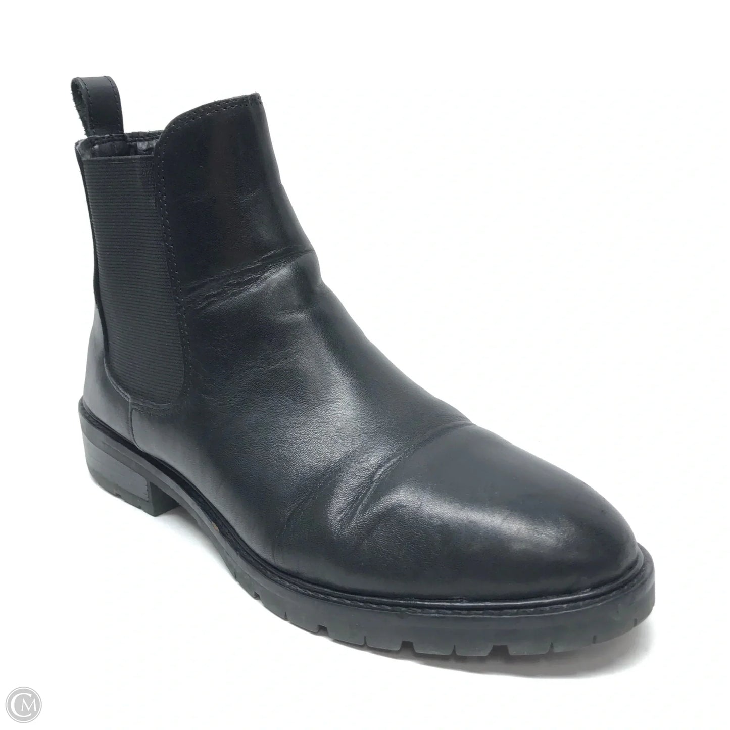 Boots Ankle Flats By Steve Madden In Black, Size: 8.5