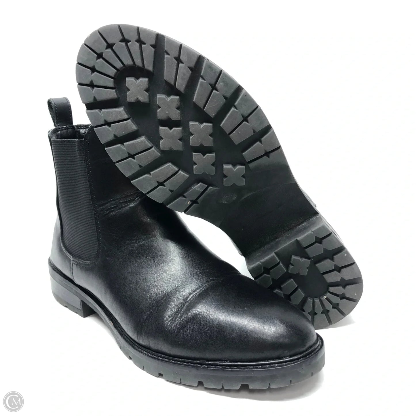Boots Ankle Flats By Steve Madden In Black, Size: 8.5