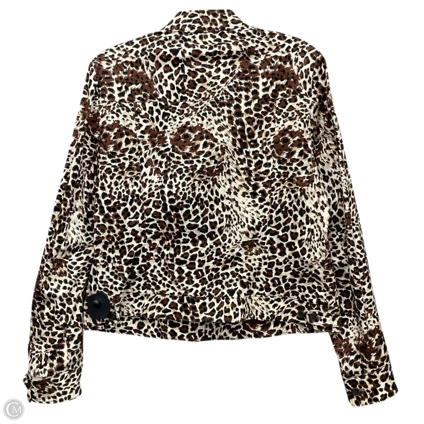 Blazer Designer By Lafayette 148 In Brown, Size: 10