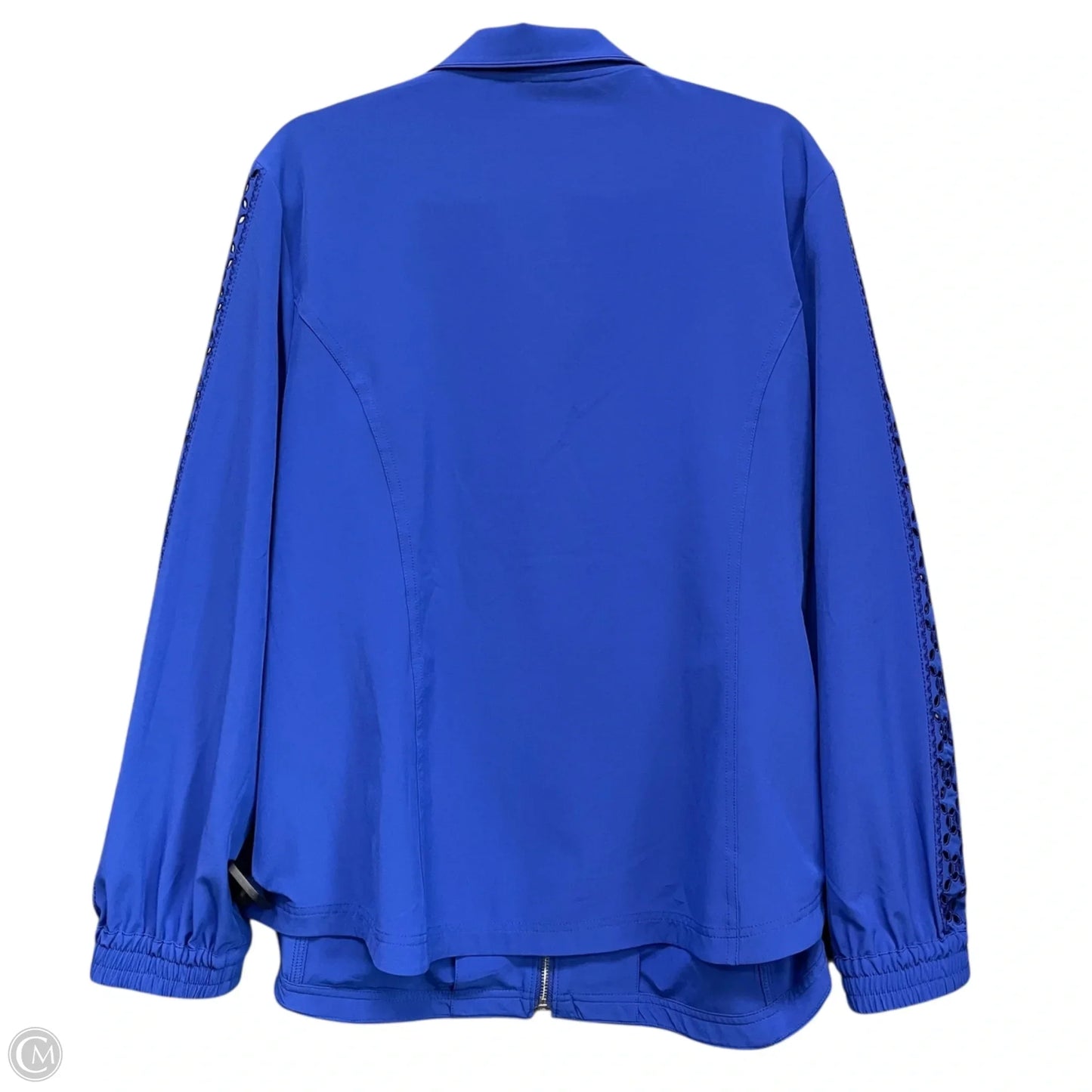 Jacket Other By Chicos In Blue, Size: Xl