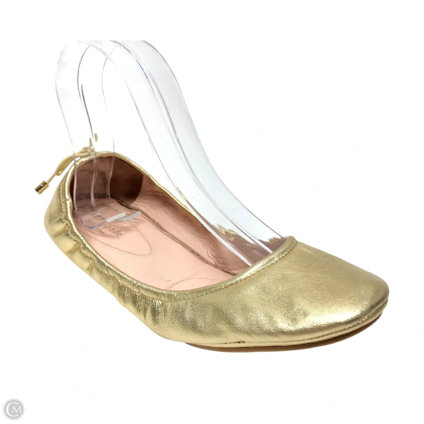 Shoes Designer By Kate Spade In Gold, Size: 10