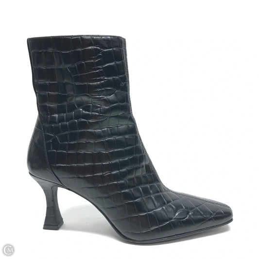 Boots Ankle Heels By Gianni Bini In Black, Size: 6.5