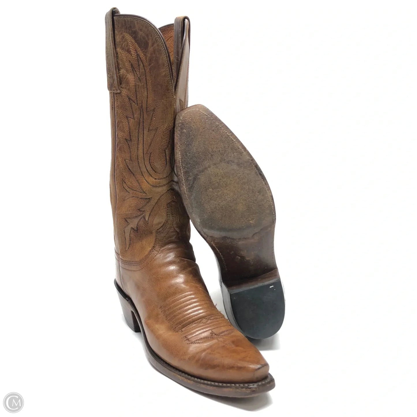 Boots Western By Lucchese In Brown, Size: 6