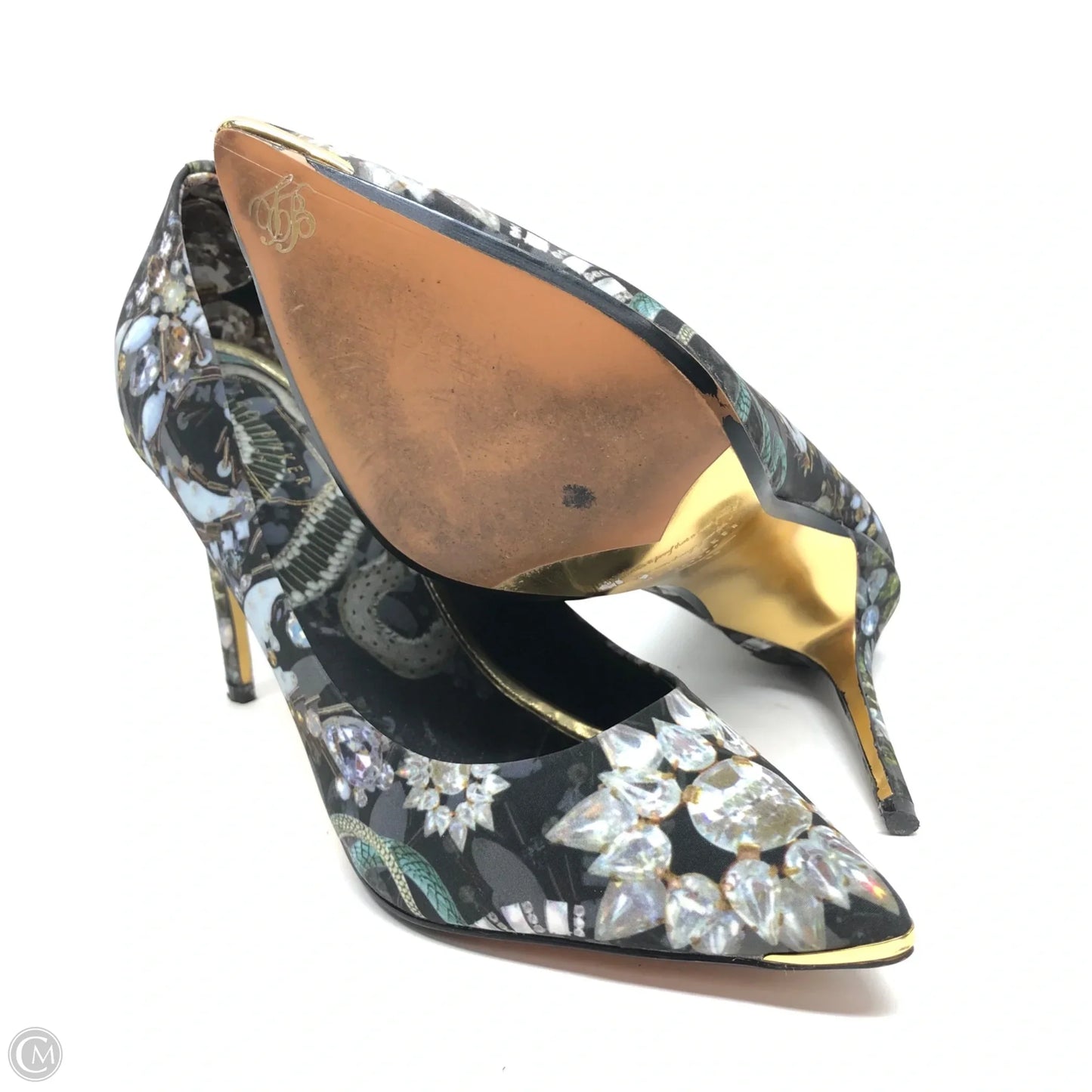 Shoes Heels Block By Ted Baker In Multi-colored, Size: 8.5