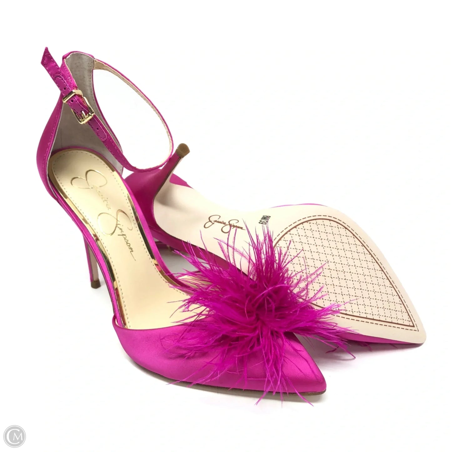 Shoes Heels Stiletto By Jessica Simpson In Pink, Size: 8