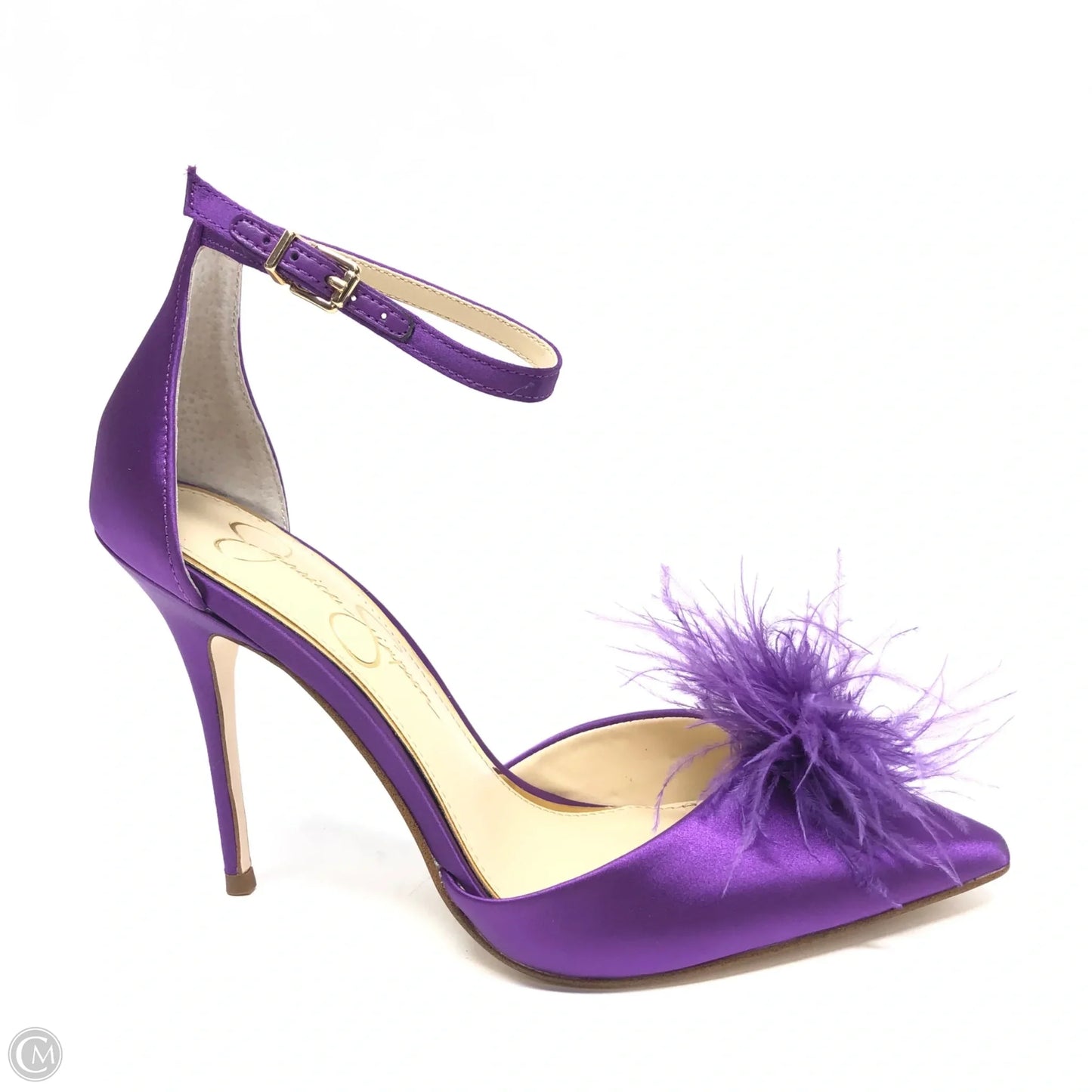 Shoes Heels Stiletto By Jessica Simpson In Purple, Size: 8