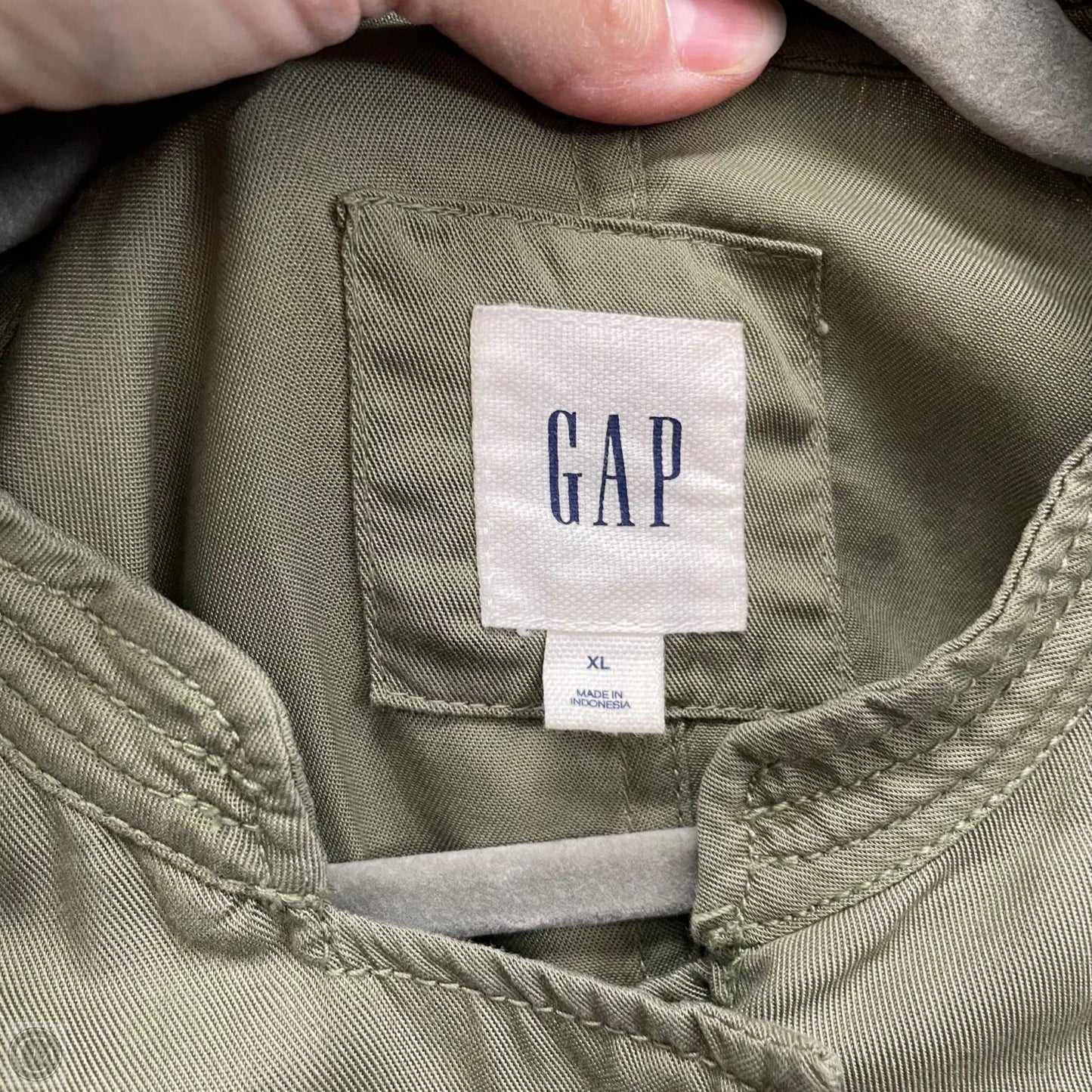 Jacket Other By Gap In Green, Size: Xl