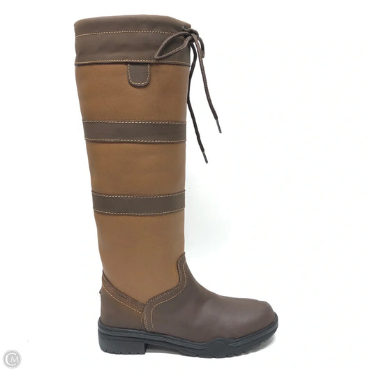 Boots Leather By Cmb In Brown, Size: 9