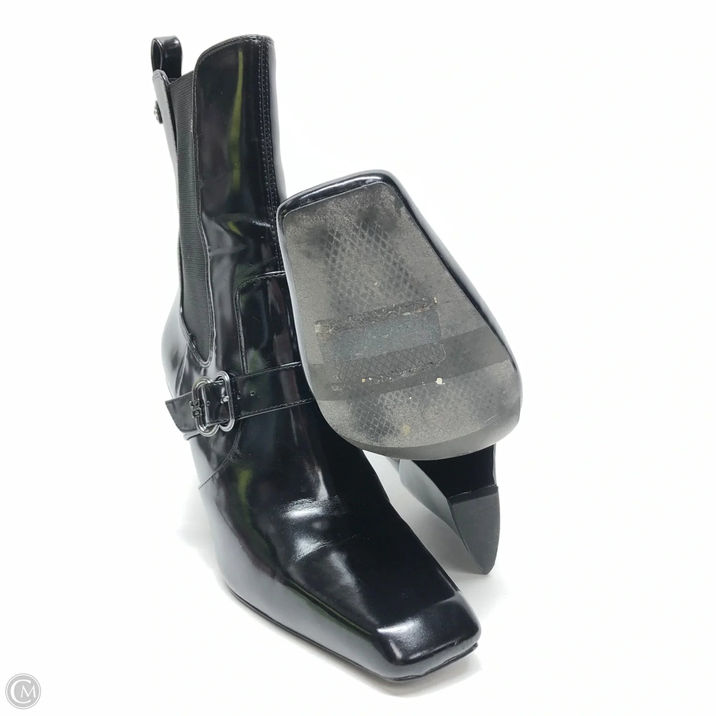 Boots Ankle Heels By Sam Edelman In Black, Size: 9