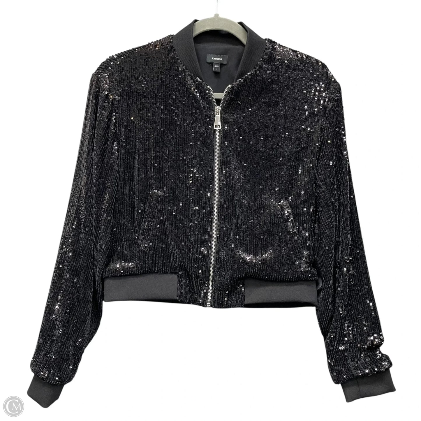 Jacket Other By Express In Black, Size: S