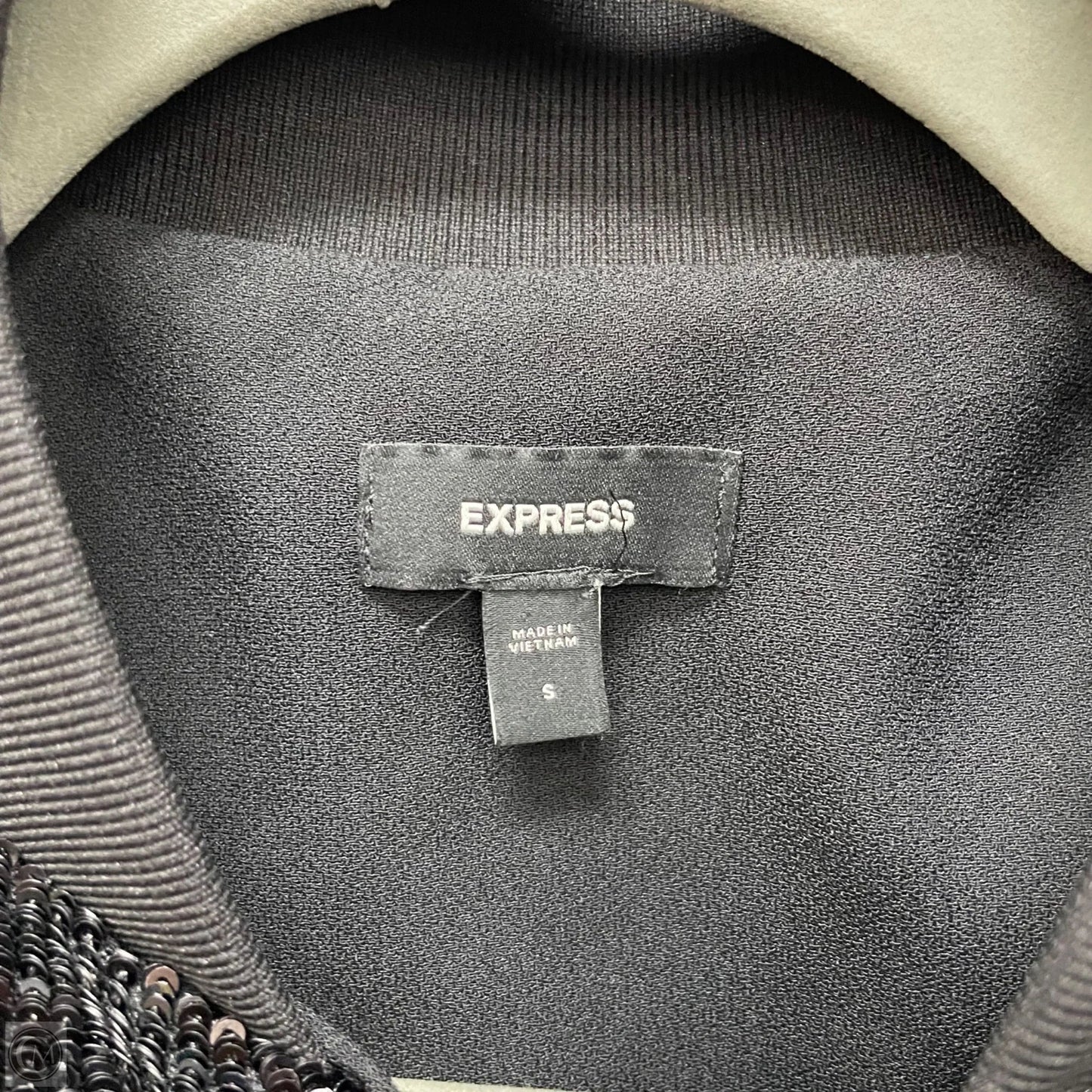 Jacket Other By Express In Black, Size: S