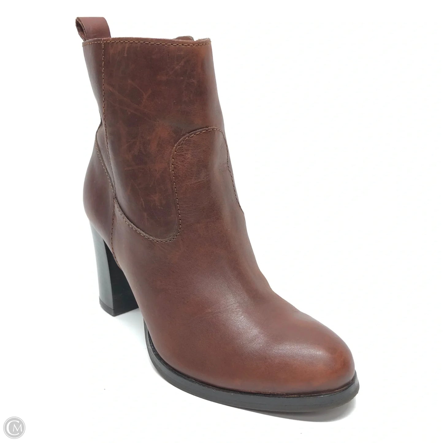Boots Ankle Heels By Cole-haan In Brown, Size: 6