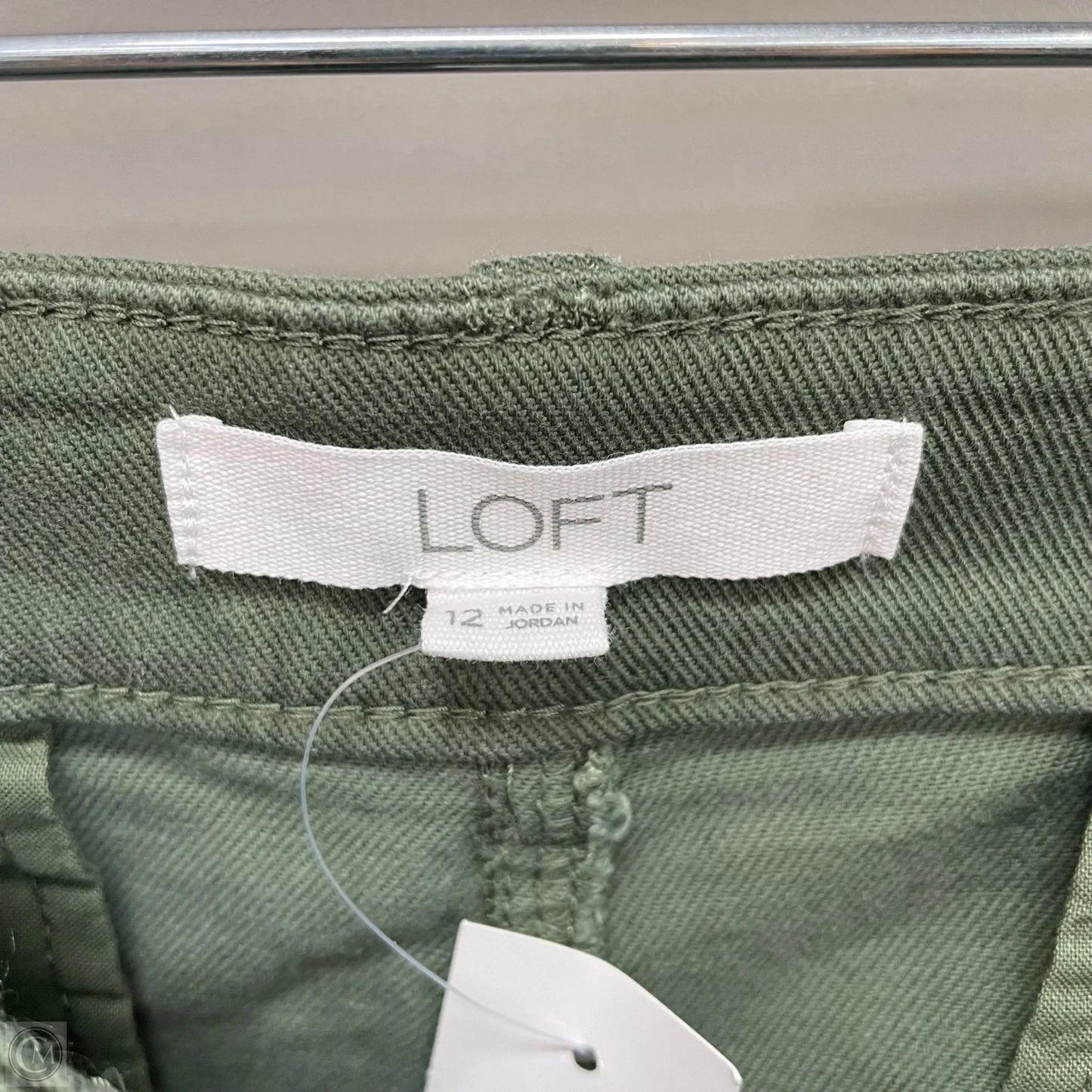 Jeans Wide Leg By Loft In Green, Size: 12