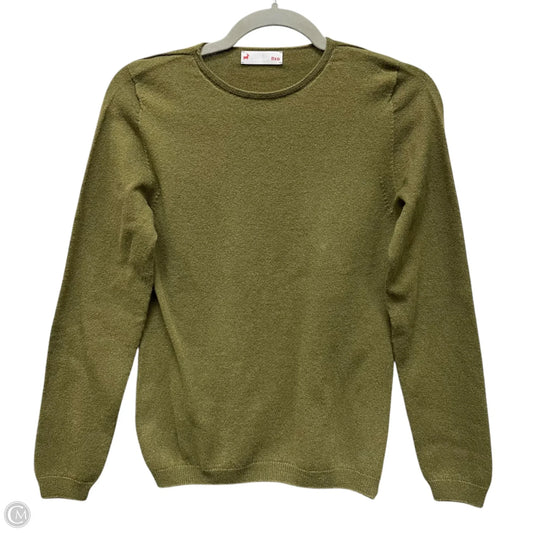 Top Long Sleeve By Cmb In Green, Size: S
