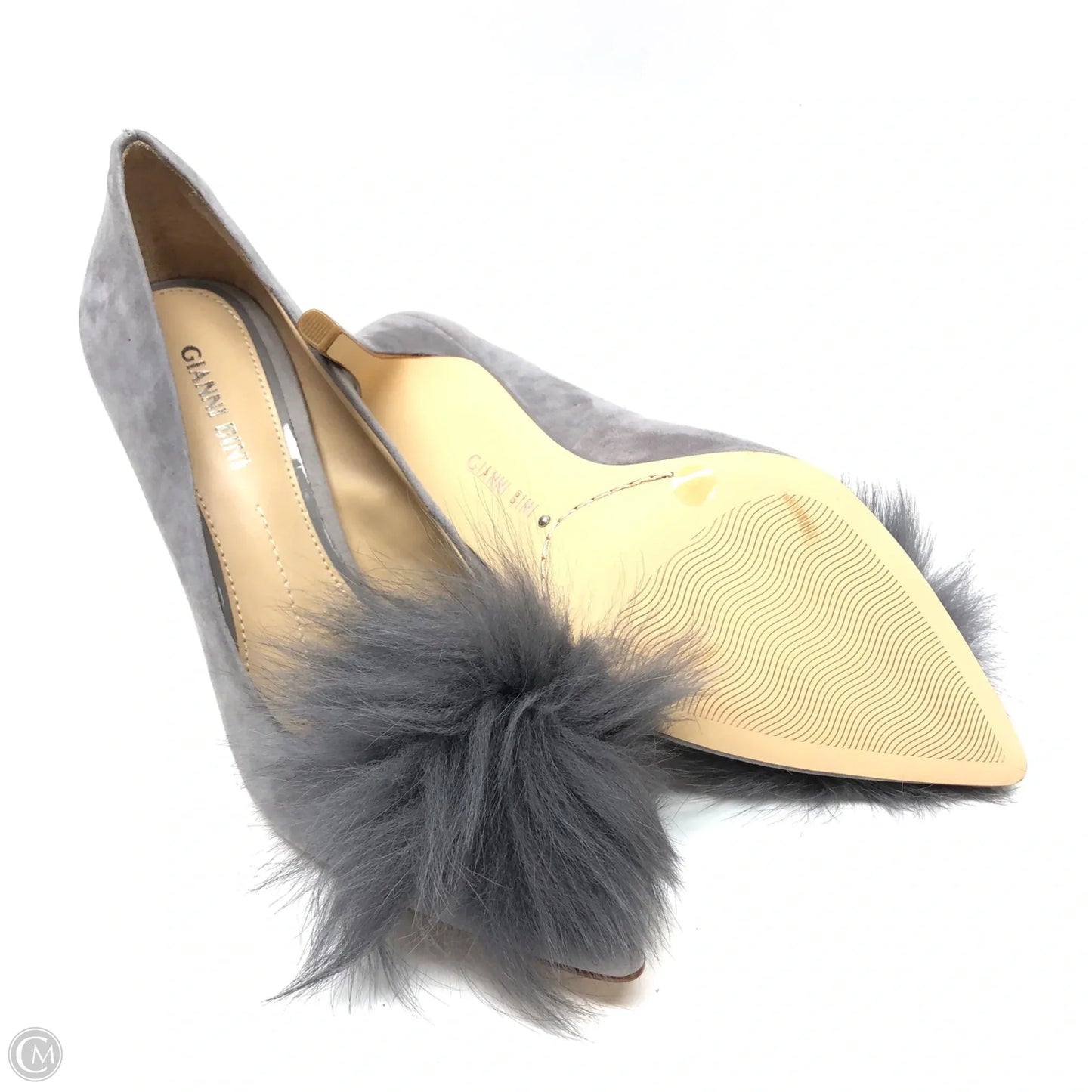 Shoes Heels Stiletto By Gianni Bini In Grey, Size: 9