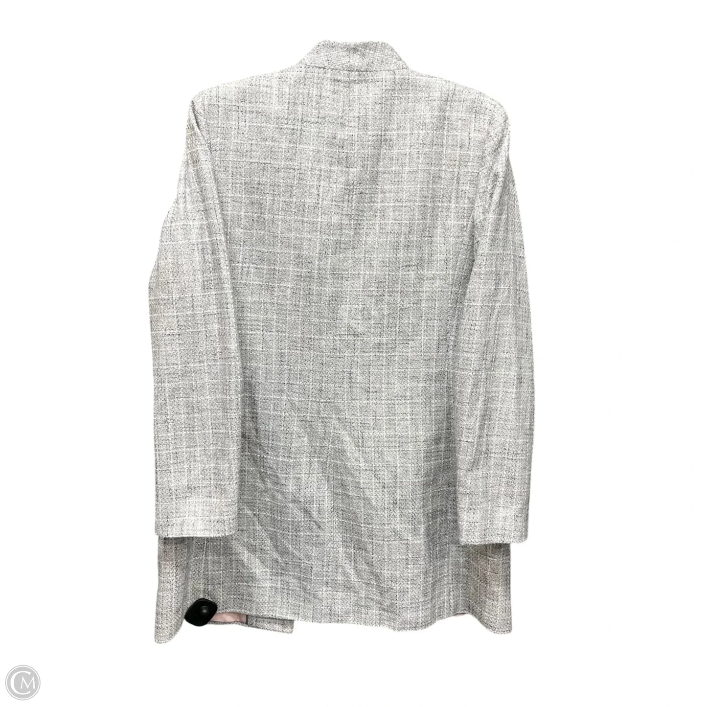 Blazer By Calvin Klein In Grey, Size: 12