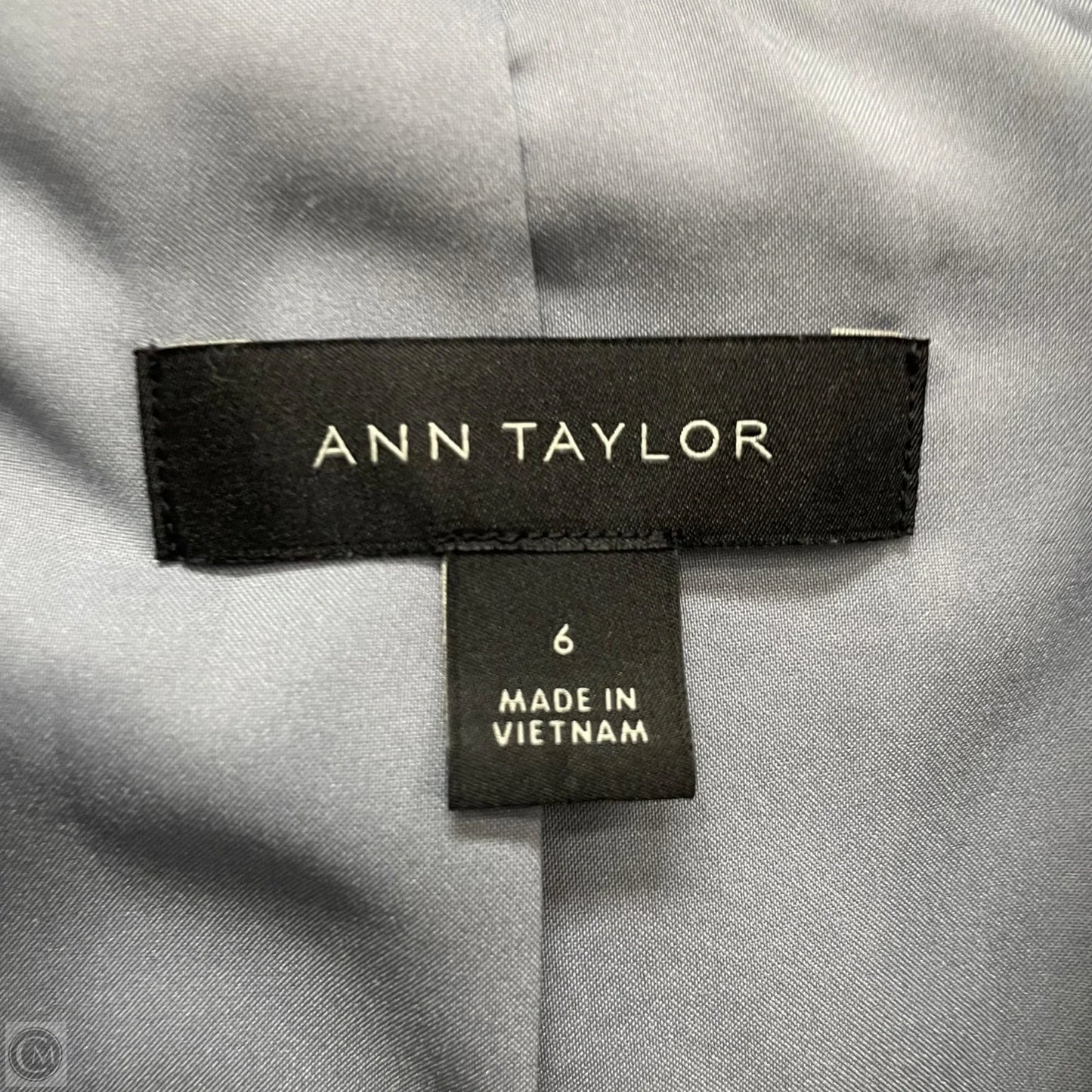 Blazer By Ann Taylor In Blue, Size: 6