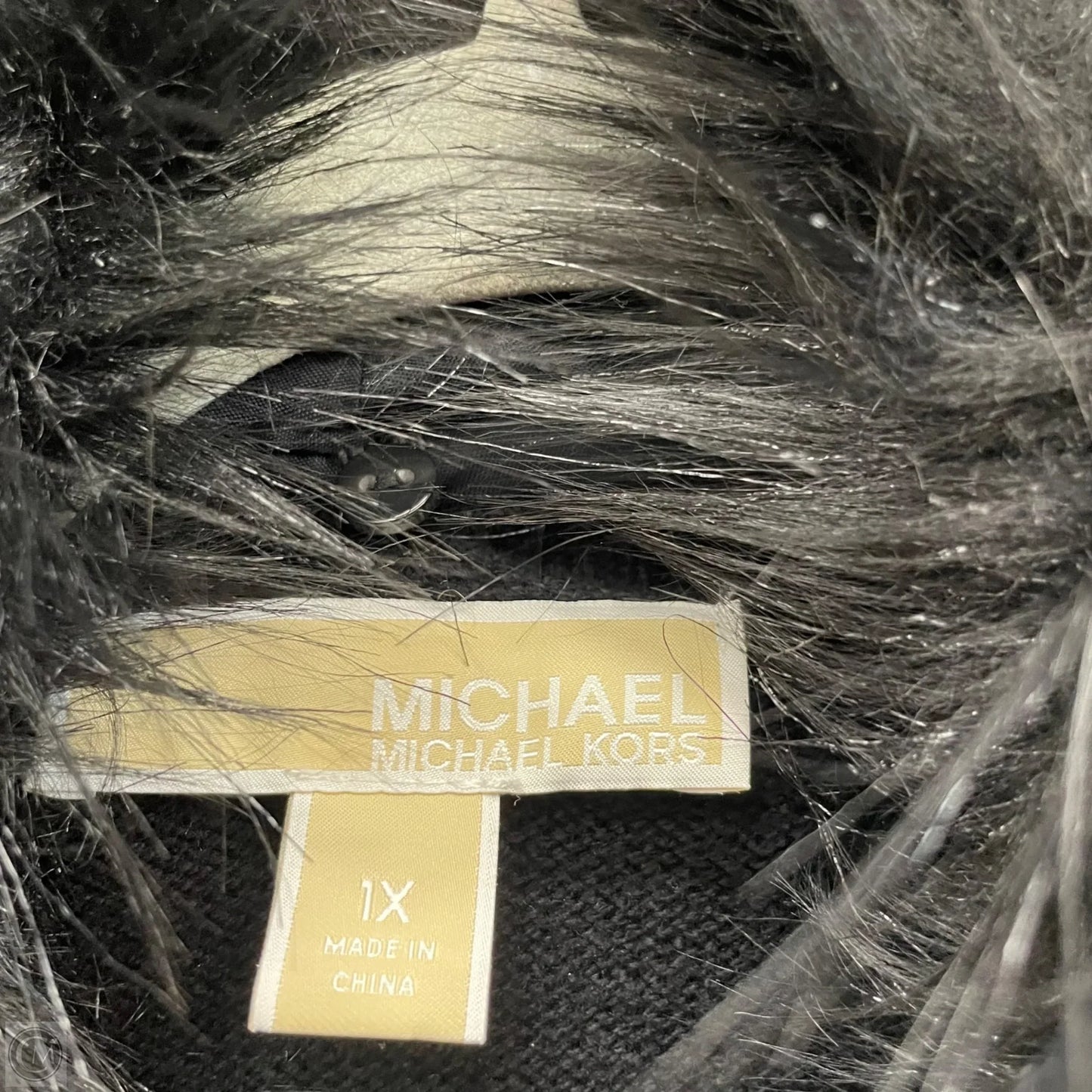 Cardigan By Michael By Michael Kors In Black, Size: 1x