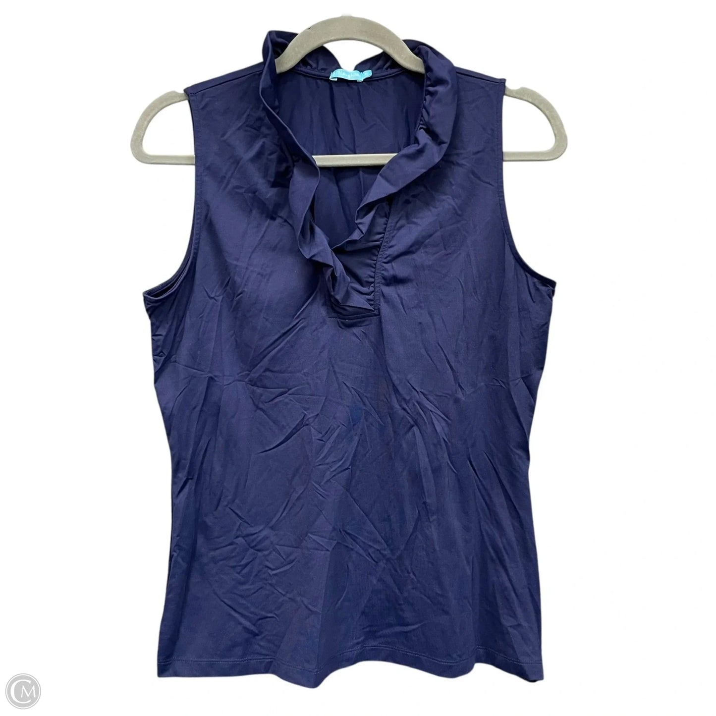 Blouse Sleeveless By J Mclaughlin In Navy, Size: M