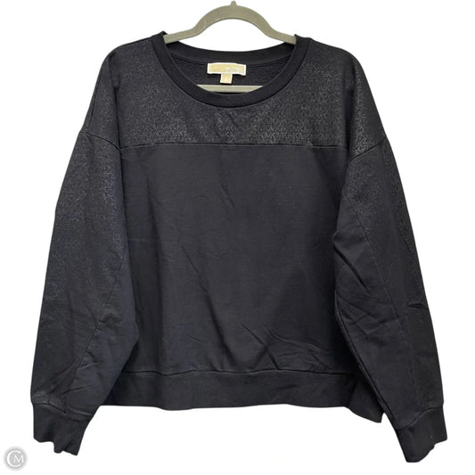 Sweatshirt Crewneck By Michael By Michael Kors In Black, Size: Xl