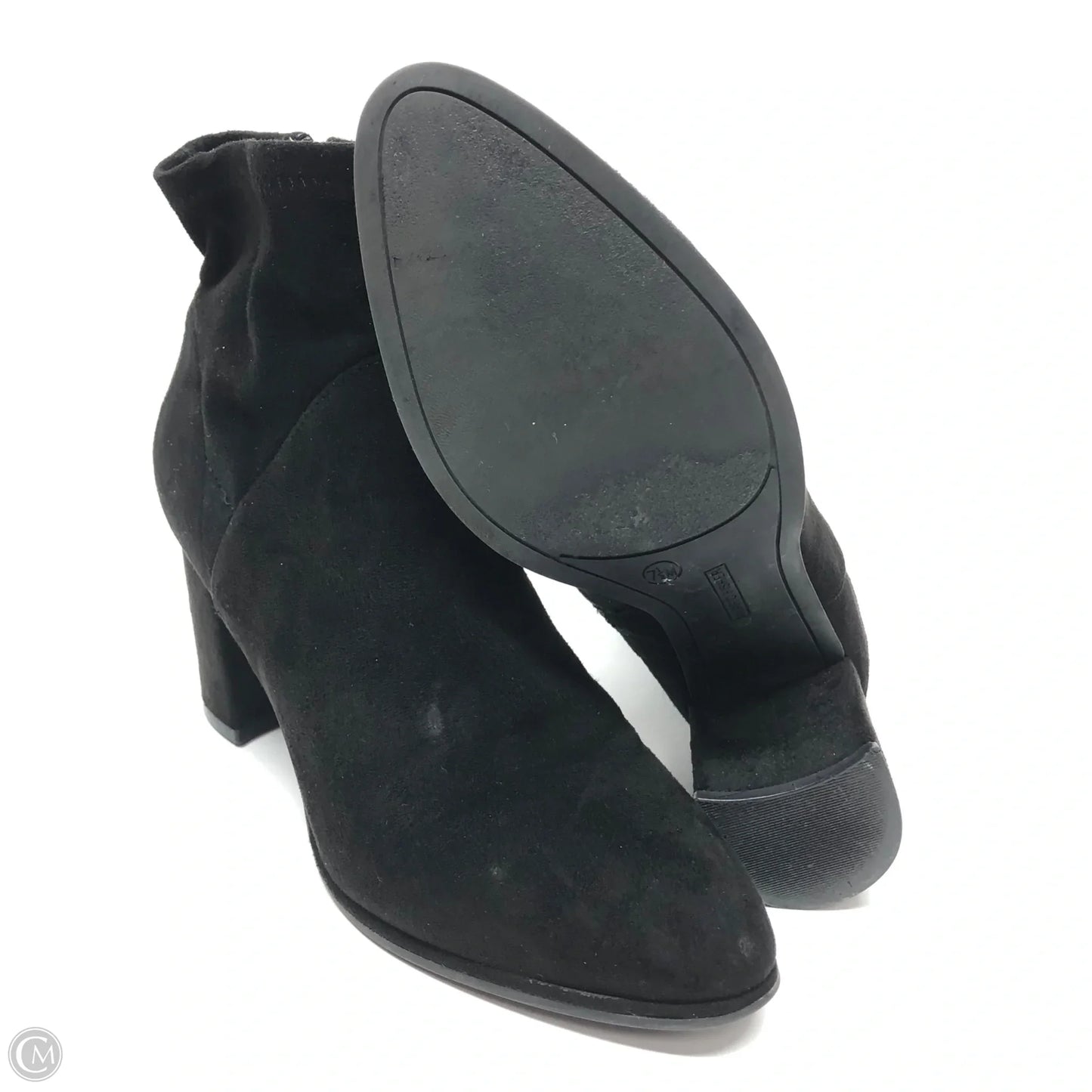 Boots Ankle Heels By Marc Fisher In Black, Size: 7.5