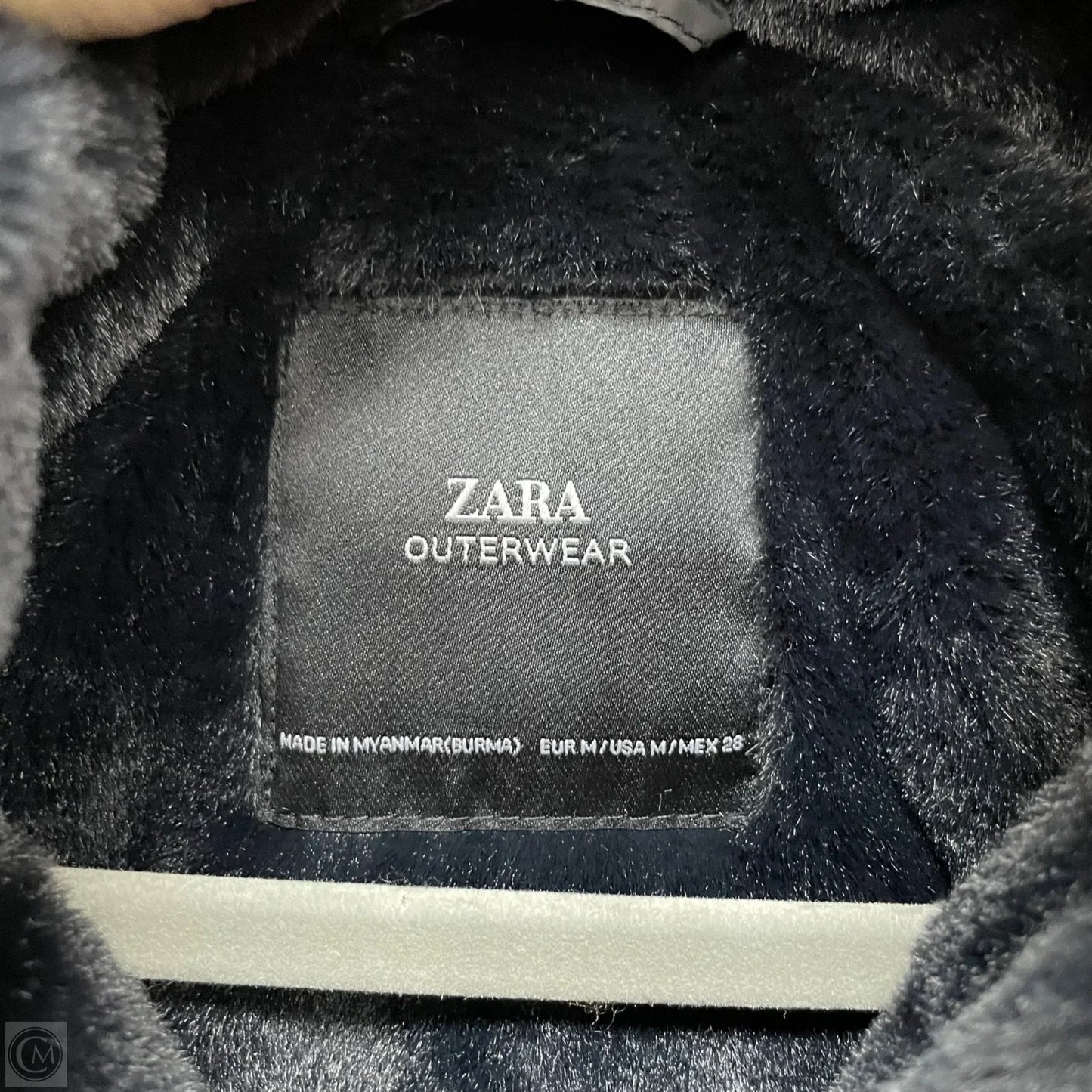 Jacket Puffer & Quilted By Zara In Black, Size: M