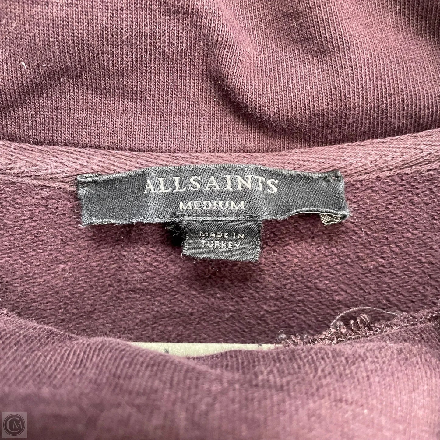 Sweatshirt Designer By All Saints In Purple, Size: M