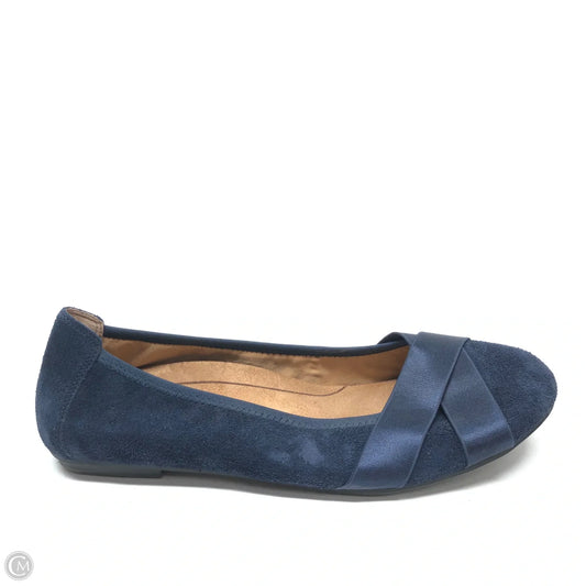 Shoes Flats By Vionic In Navy, Size: 10