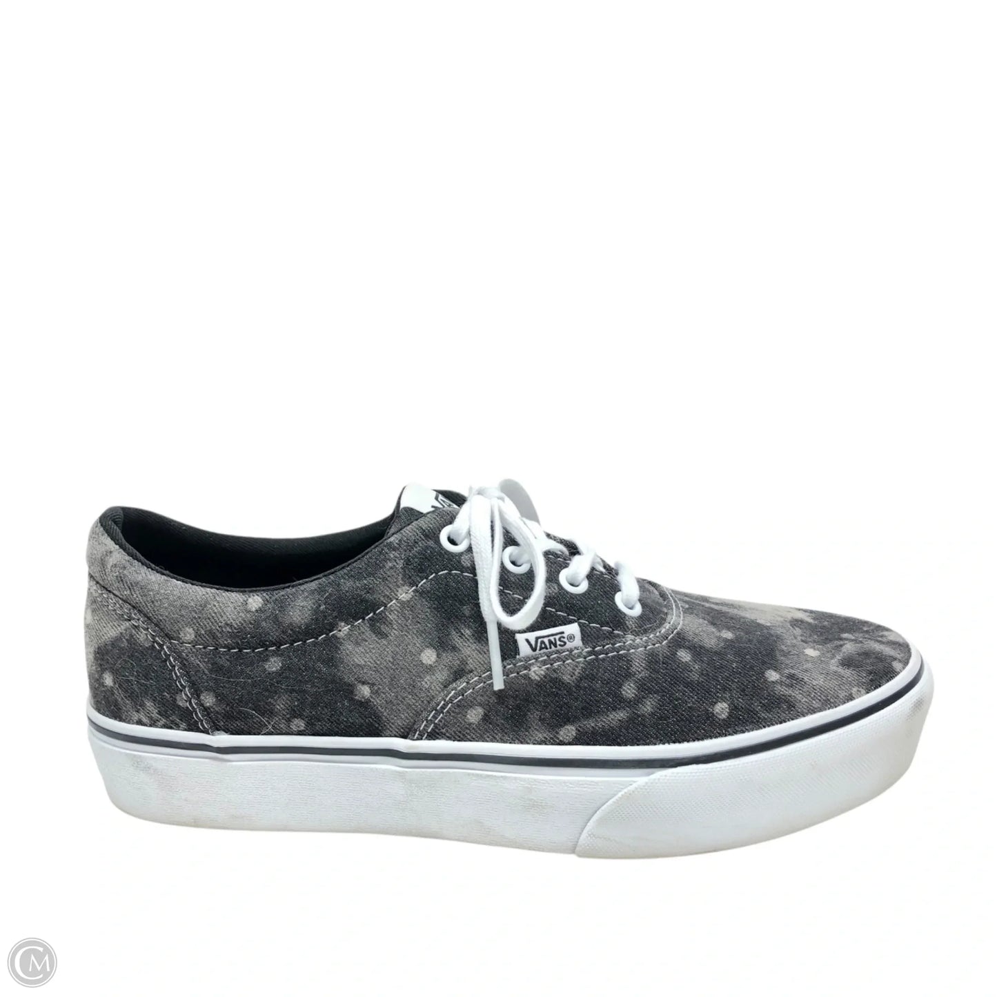 Shoes Sneakers By Vans In Grey & White, Size: 11