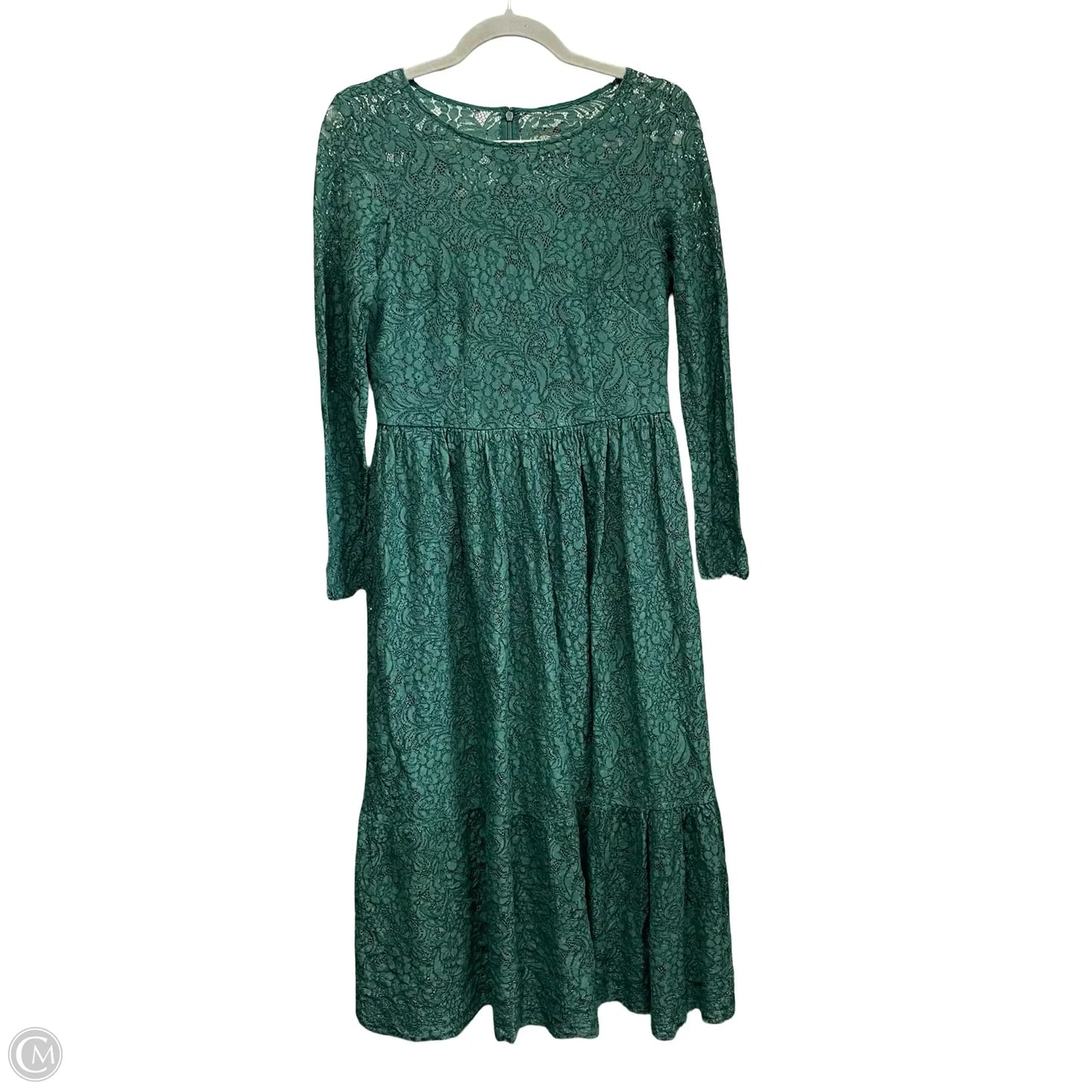 Dress Party Midi By Adrianna Papell In Green, Size: 6
