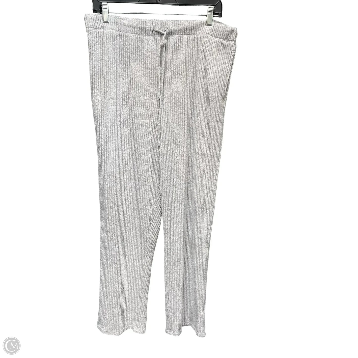 Lounge Set Pants By Cuddl Duds In Grey, Size: L