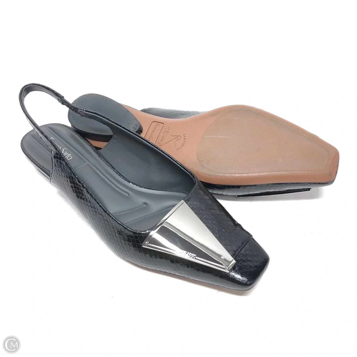 Shoes Flats By Franco Sarto In Black, Size: 8.5