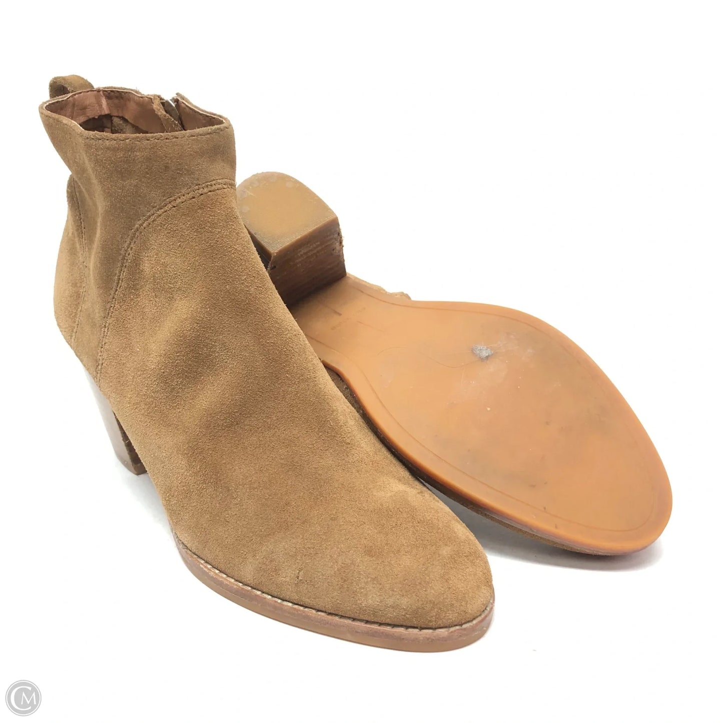 Boots Ankle Heels By Dolce Vita In Brown, Size: 9.5