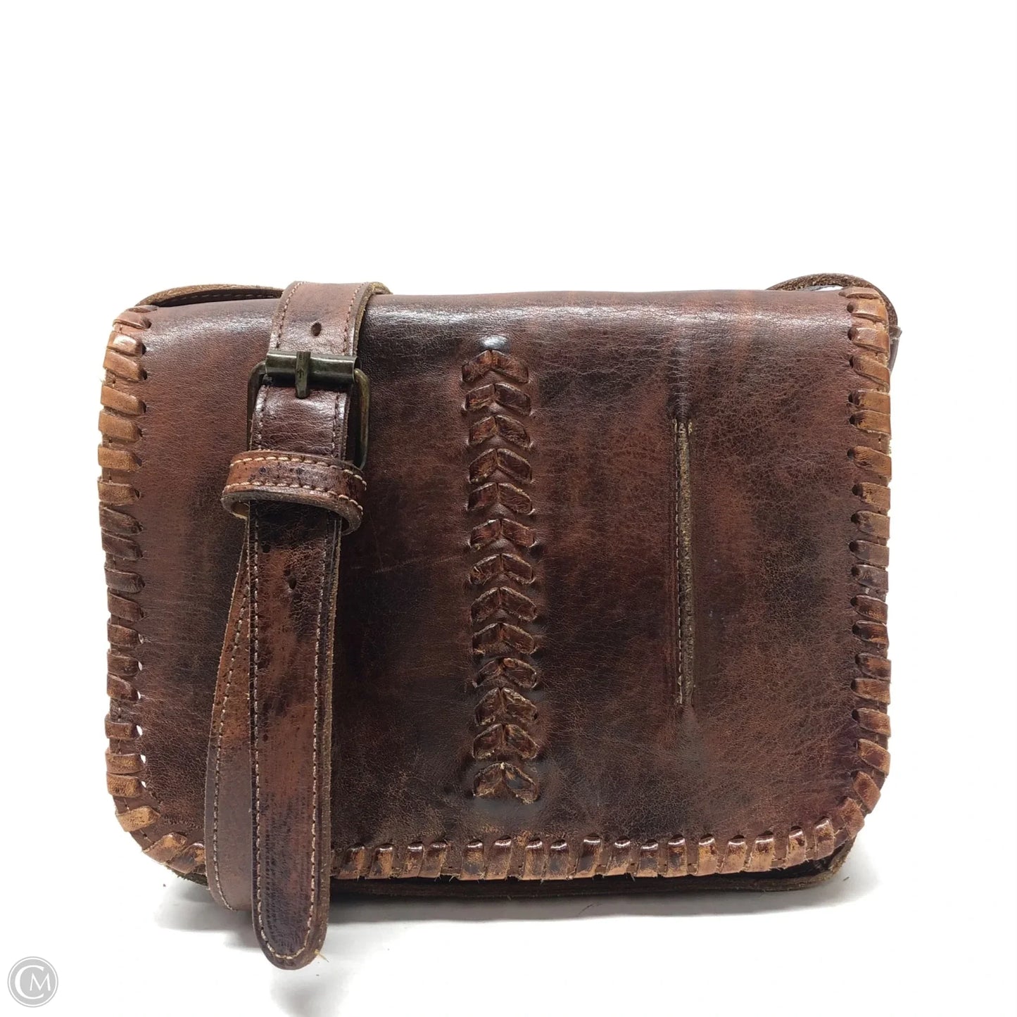 Crossbody Leather By Bed Stu, Size: Medium