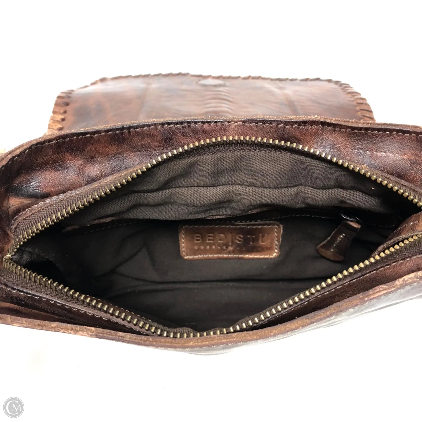 Crossbody Leather By Bed Stu, Size: Medium