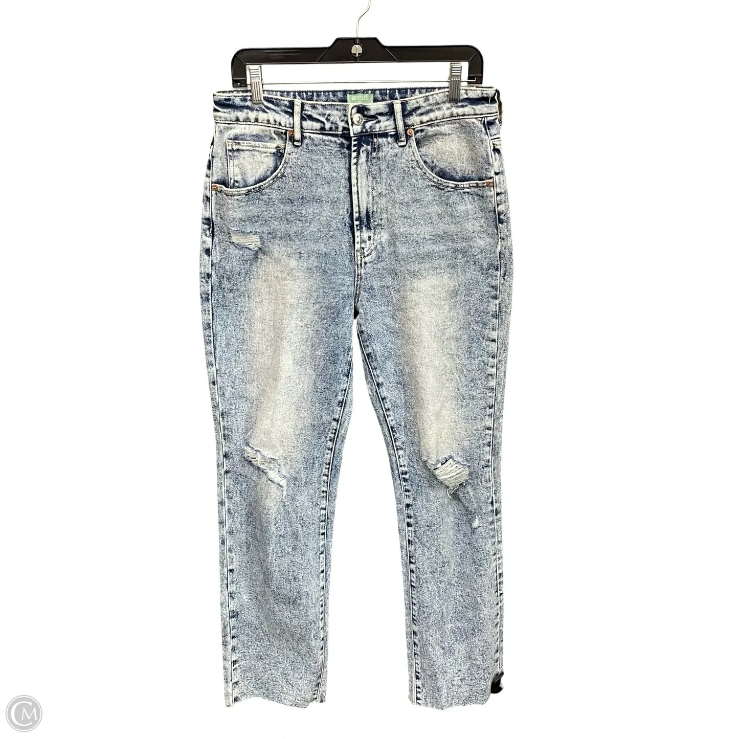 Jeans Straight By Articles Of Society In Blue Denim, Size: 10