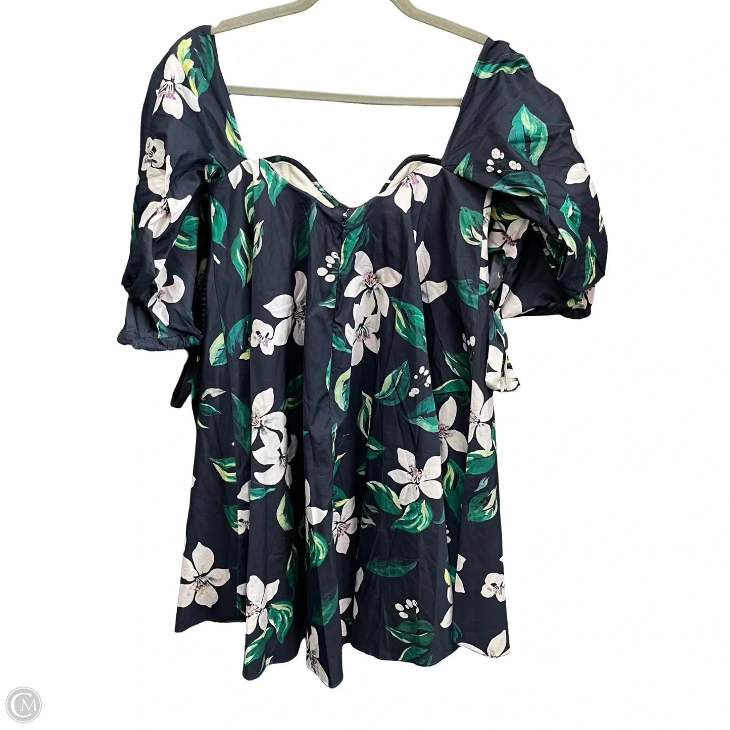 Dress Casual Short By Cma In Blue & White, Size: M