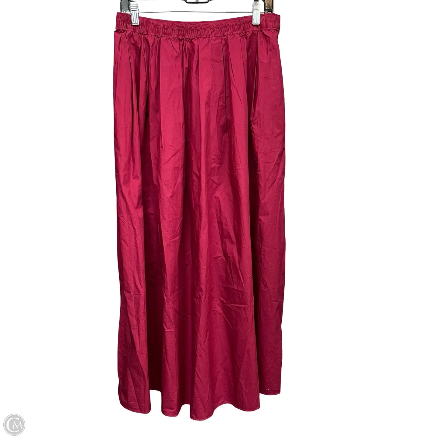 Skirt Maxi By Loft In Red, Size: M