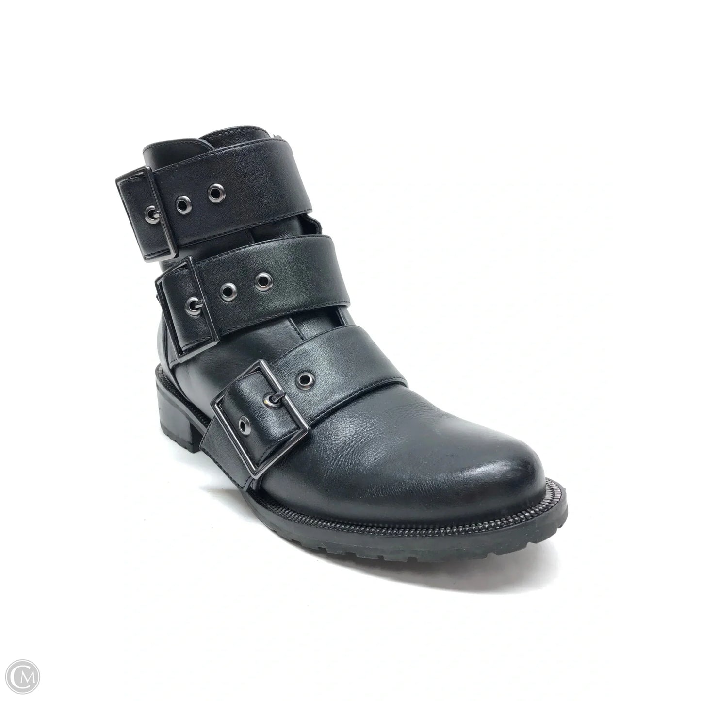 Boots Ankle Flats By Blondo In Black, Size: 7