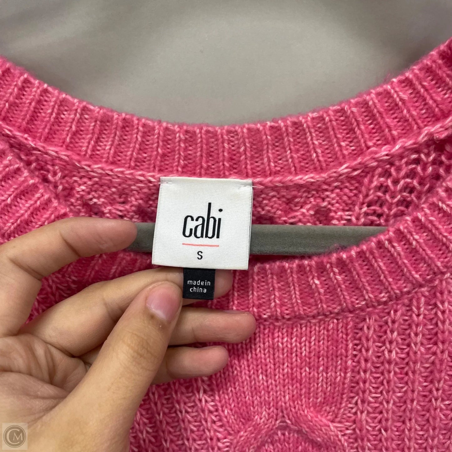 Sweater By Cabi In Pink, Size: S